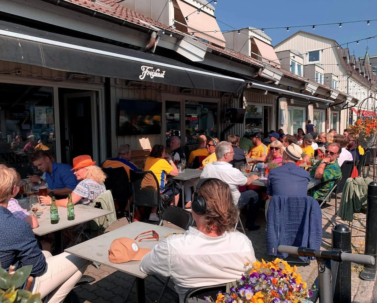 Uteserveringen på Prinsen Bar & Kök